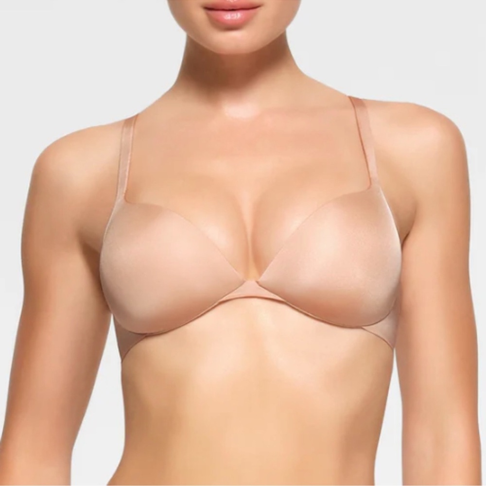 NEW Skims Ultimate Push Up Plunge Bra Mica 40DD BR-UWR-1881 NWT